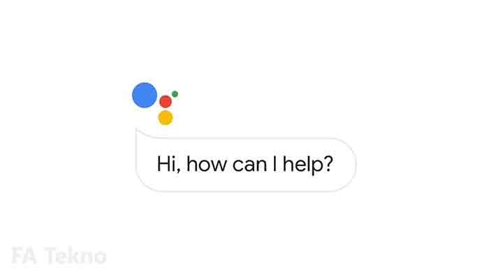Google assistant salah satu contoh aplikasi dengan kecerdasan buatan